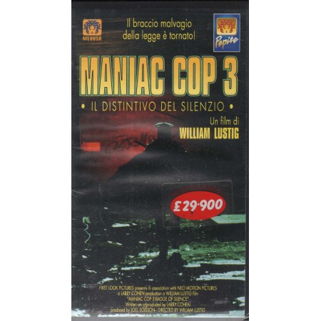 Maniac Cop 3 - Il Distintivo Del Silenzio VHS William Lustig Univideo - 1038902 Sigillato