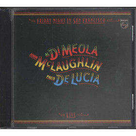 McLaughlin / Al Di Meola / De Lucia CD Friday Night In San Francisco Sigillato McLaughlin Al Di Meola De LucÃa CD Friday Night In San Francisco 0042280004729