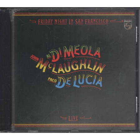 McLaughlin Al Di Meola De LucÃ­a CD Friday Night In San Francisco 0042280004729