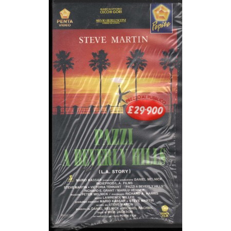 Pazzi A Beverly Hills VHS Mick Jackson Univideo - 1015402 Sigillato