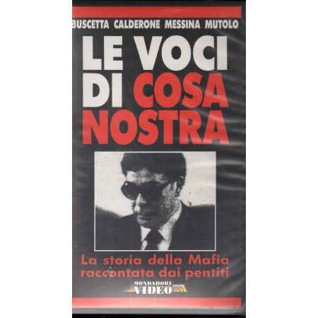 Le Voci Di Cosa Nostra VHS Mario Zanot Univideo - MVCR13025 Sigillato