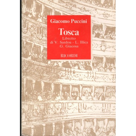 G. Puccini: Tosca, Opera In 3 Atti Libro - Spartito V. Sardon Nuovo