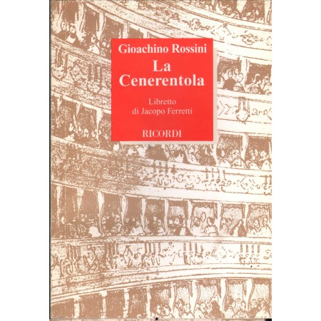 Gioachino Rossini: La Cenerentola Libro Jacopo Ferretti Nuovo