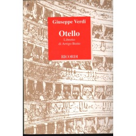 Giuseppe Verdi: Otello Libro - Spartito Arrigo Boito Nuovo Giuseppe Verdi: Otello Libro - Spartito Arrigo Boito Nuovo