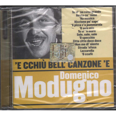 Domenico Modugno - CD 'e Cchiu' Bell' Canzone 'e Nuovo Sigillato 5051011198922