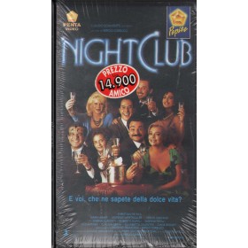 Night Club VHS Sergio Corbucci Univideo - 1000802 Sigillato Night Club VHS Sergio Corbucci Univideo - 1000802 Sigillato