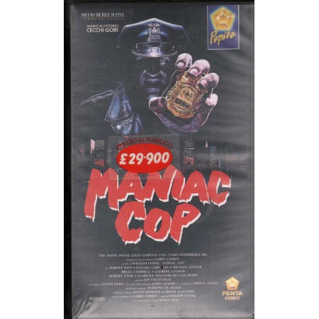 Maniac Cop VHS William Lustig Univideo - 1017302 Sigillato