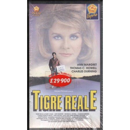 Tigre Reale VHS Peter Douglas Univideo - 1011502 Sigillato