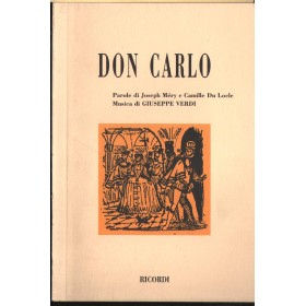 G. Verdi: Don Carlo, Opera In Cinque Atti Libro - Testi Camille Du Locle Nuovo G. Verdi: Don Carlo, Opera In Cinque Atti Libro - Testi Camille Du Locle Nuovo