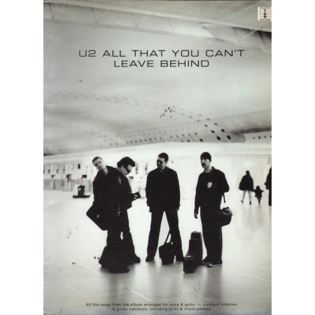 U2: All That You Can't Leave Behind Libro - Spartito Nuovo