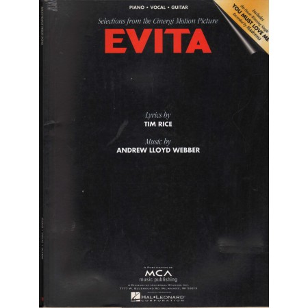 Evita: Selections From The Motion Picture Libro - Spartito Nuovo