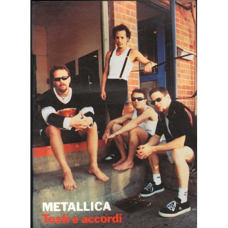 Metallica: Testi E Accordi Libro - Spartito Nuovo