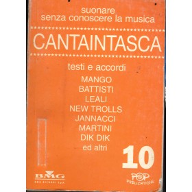 Cantaintasca N. 10, Testi E Accordi Libro - Spartito Nuovo Cantaintasca N. 10, Testi E Accordi Libro - Spartito Nuovo