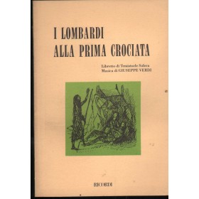 Verdi: I Lombardi Alla Prima Crociata, Dramma Lirico In 4 Atti Libro - Spartito Nuovo Verdi: I Lombardi Alla Prima Crociata, Dramma Lirico In 4 Atti Libro - Spartito Nuovo
