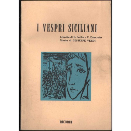 G. Verdi: I Vespri Siciliani Libro - Spartito Scribe, Duveyrier Nuovo