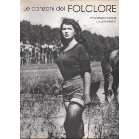 Le Canzoni Del Folclore Libro - Spartito C. Riffero Nuovo Le Canzoni Del Folclore Libro - Spartito C. Riffero Nuovo