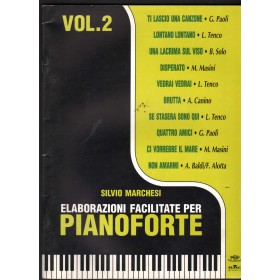 Elaborazioni Facili - Volume 2 Piano Libro - Spartito Silvio Marchesi Nuovo Elaborazioni Facili - Volume 2 Piano Libro - Spartito Silvio Marchesi Nuovo