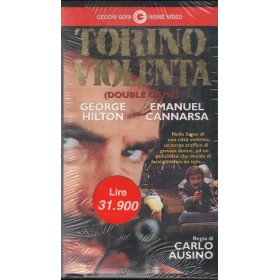 Torino Violenta VHS Carlo Ausino Univideo - 7391 Sigillato Torino Violenta VHS Carlo Ausino Univideo - 7391 Sigillato