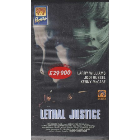 Lethal Justice VHS Christopher Reynolds Univideo - 1037302 Sigillato