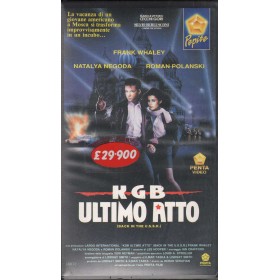 Kgb Ultimo Atto VHS Deran Sarafian Univideo - 1022402 Sigillato Kgb Ultimo Atto VHS Deran Sarafian Univideo - 1022402 Sigillato