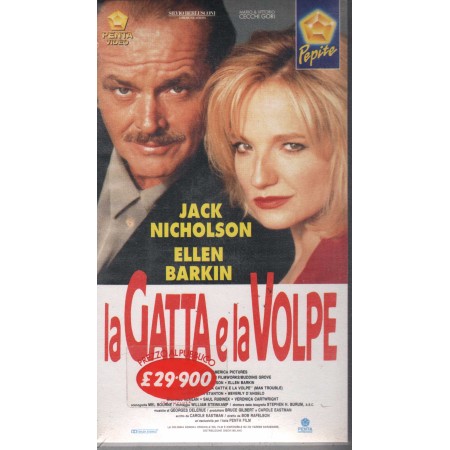 La Gatta E La Volpe VHS Bob Rafelson Univideo - 1028402 Sigillato