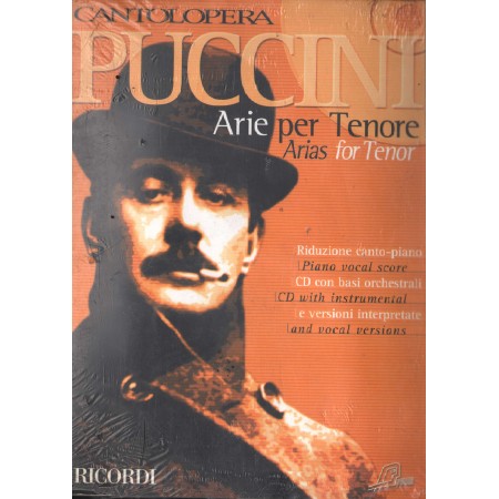 Cantolopera: Puccini Arie Per Tenore 1 CD Libro - Spartito Sigillato