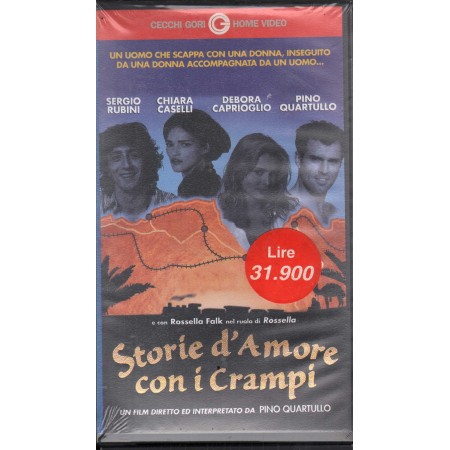 Storie D'Amore Con I Crampi VHS Pino Quartullo Univideo - 3205 Sigillato