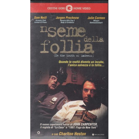 Il Seme Della Follia VHS John Carpenter Univideo - 3157 Sigillato