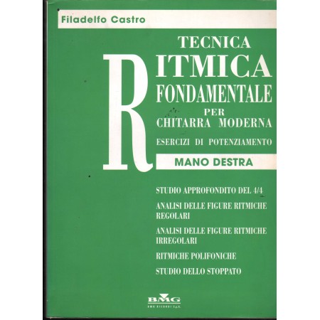 Tecnica Ritmica Fondamentale Per Chitarra Moderna Libro - Spartito Nuovo