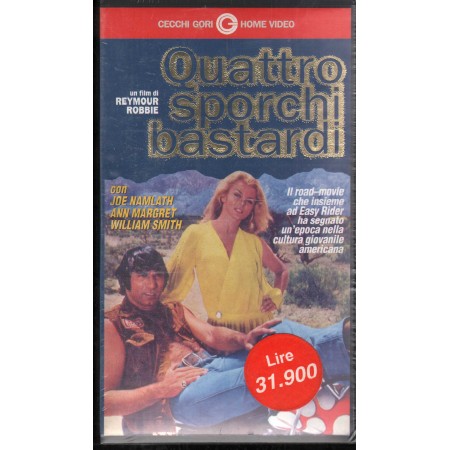 Quattro Sporchi Bastardi VHS Reymour Robbie Univideo - 7451 Sigillato