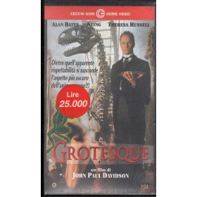 Grotesque VHS John Paul Davidson Univideo - 3380 Sigillato Grotesque VHS John Paul Davidson Univideo - 3380 Sigillato