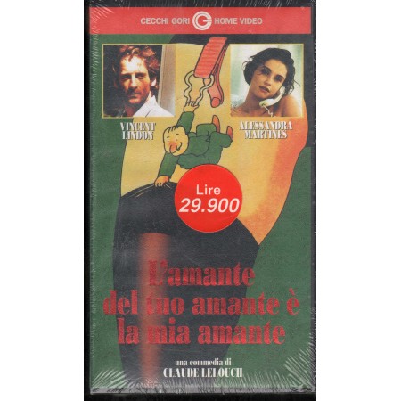 L'Amante Del Tuo Amante E' la Mia Amante VHS C. Lelouch Univideo 3152 Sigillato