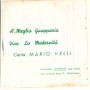 Mario Velli Vinile 7" 45 Giri 'E Quatto Scugnezzielle A Meglia Guapparia Nuovo