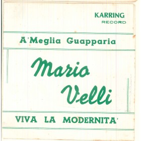 Mario Velli Vinile 7" 45 Giri 'E Quatto Scugnezzielle A Meglia Guapparia Nuovo Mario Velli Vinile 7" 45 Giri 'E Quatto Scugnezzielle A Meglia Guapparia Nuovo