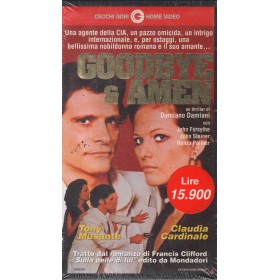 Goodbye E Amen VHS Damiano Damiani Univideo 3431 Sigillato Goodbye E Amen VHS Damiano Damiani Univideo 3431 Sigillato