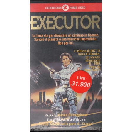 Executor VHS James Glickenhaus Univideo 7481 Sigillato