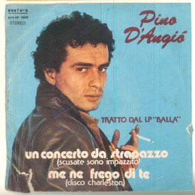 Pino D'Angiò Vinile 7" 45 giri Un Concerto Da Strapazzo (Scusate Sono Impazzito) Nuovo Pino D'Angiò Vinile 7" 45 giri Un Concerto Da Strapazzo (Scusate Sono Impazzito) Nuovo
