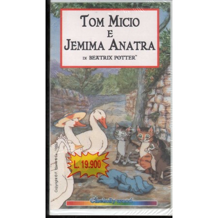 Tom Micio E Jemina Anatra VHS Univideo CHV7505 Sigillato