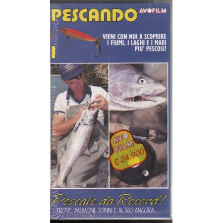 Pescando: Pescate Da Record VHS Univideo - 3428 Sigillato