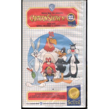 Cartoon Show N 22: Silvestro Gatto Maldestro VHS Chuck Jones PIV11481 Sigillato