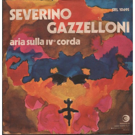 Severino Gazzelloni Vinile 7 45 Giri Aria Sulla IV Corda Ricordi – SRL10695 Nuovo