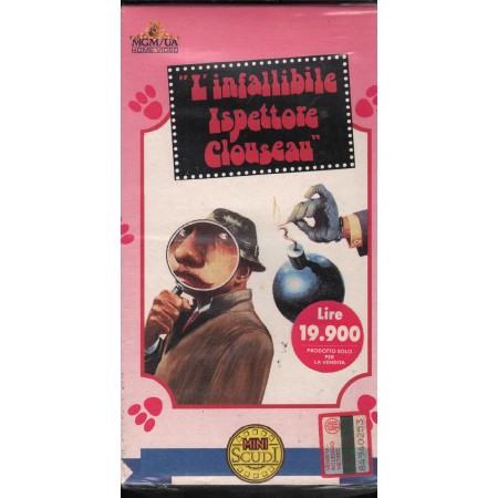 L'Infallibile Ispettore Clouseau VHS Bud Yorkin Univideo - PIV99536 Sigillato