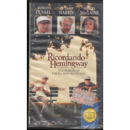 Ricordando Hemingway VHS Randa Haines Univideo - PIV12993 Sigillato