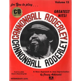 Aebersold Vol.13 Cannonball Adderley CD Libro - Spartito Nuovo Aebersold Vol.13 Cannonball Adderley CD Libro - Spartito Nuovo