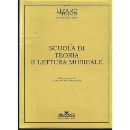 Scuola Di Teoria E Lettura Musicale Libro - Spartito Giovanni Unterberger Nuovo