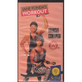 Jane Fonda Workout Esercizi Con I Pesi VHS Sidney Galanty Univideo - PIV00959 Sigillato Jane Fonda Workout Esercizi Con I Pesi VHS Sidney Galanty Univideo - PIV00959 Sigillato