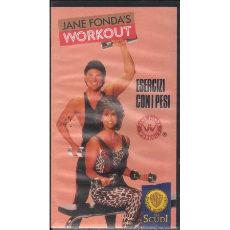 Jane Fonda Workout Esercizi Con I Pesi VHS Sidney Galanty Univideo - PIV00959 Sigillato