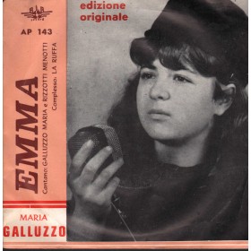 Maria Galluzzo E Rizzotti Menotti Vinile 7" 45 Giri Emma ALA Record – AP143 Nuovo Maria Galluzzo E Rizzotti Menotti Vinile 7" 45 Giri Emma ALA Record – AP143 Nuovo