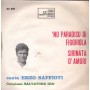 Enzo Saffioti Vinile 7" 45 Giri Nu Paradisu Di Figghiola / Sirinata D'Amuri Nuovo