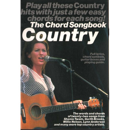 Country: The Chord Songbook Libro - Spartito Nuovo